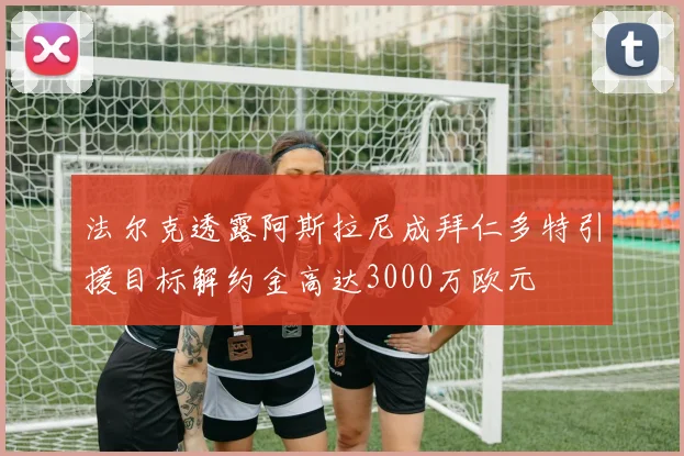 法尔克透露阿斯拉尼成拜仁多特引援目标解约金高达3000万欧元